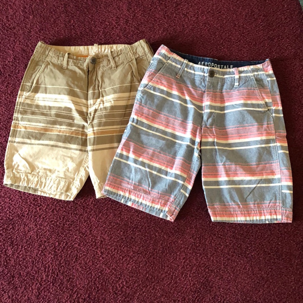 2 pair of Aeropostale shorts.